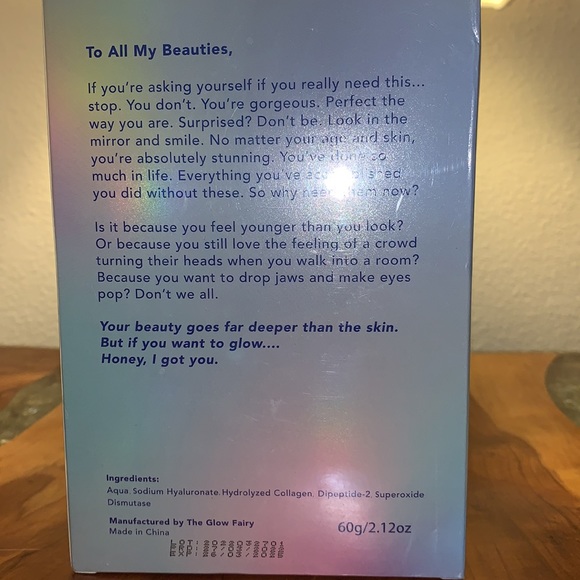 Glow Fairy Wrinkle Erasers (Infused with Peptide Complex to boost Collagen) $20 - Picture 2 of 7